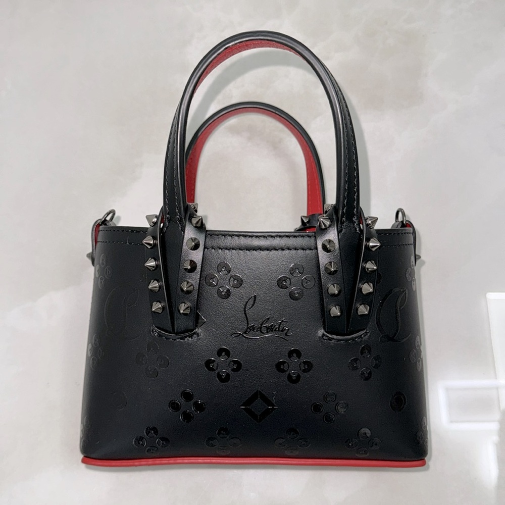 Christian Louboutin Cabata Mini embossed bag